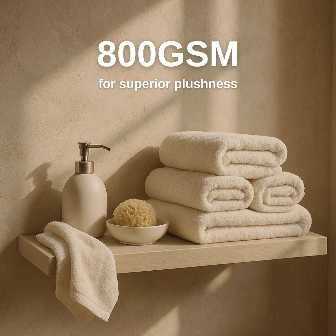 Heavyweight cotton hand towels | 2pcs (30x14in)