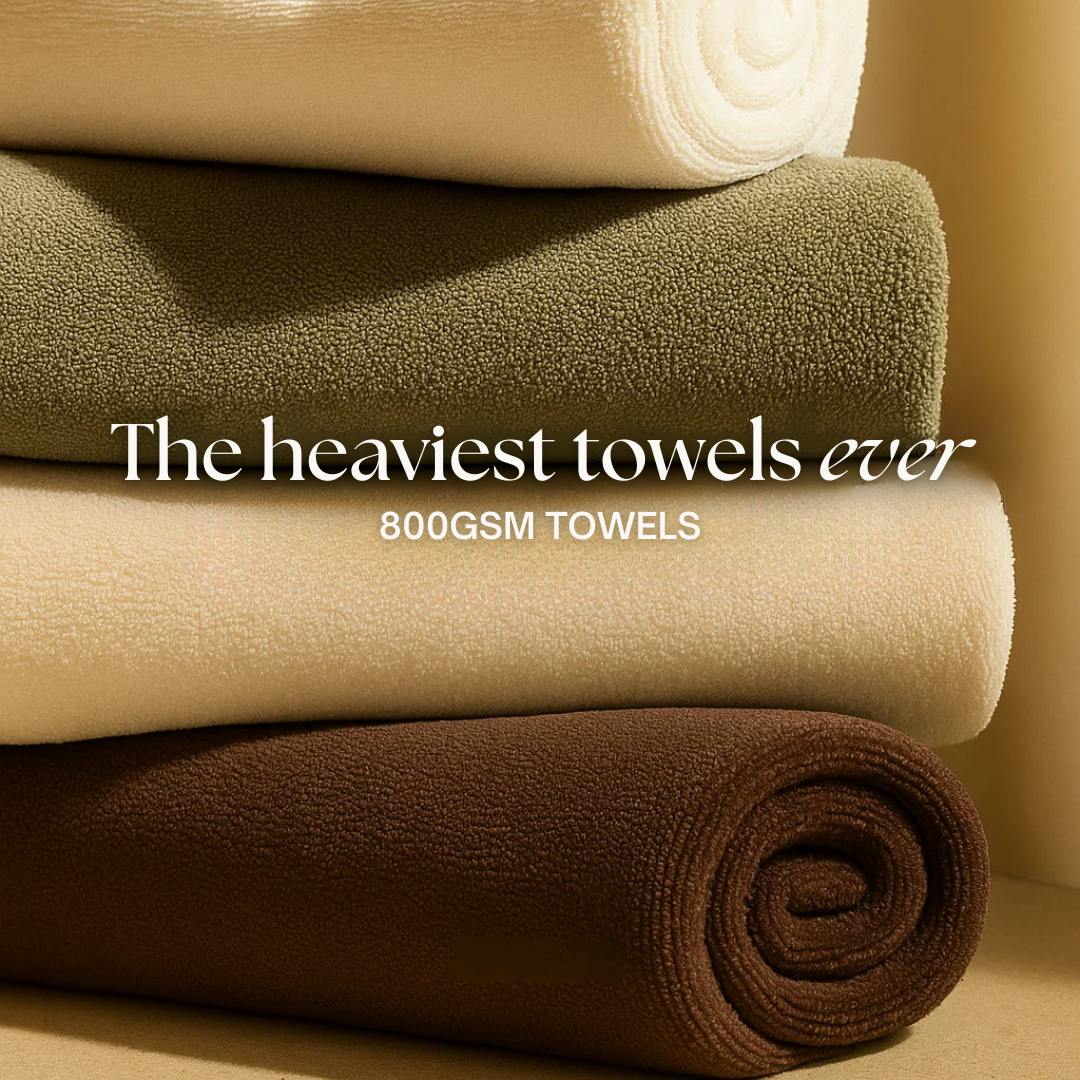 Heavyweight cotton hand towels | 4pcs (30x14in)